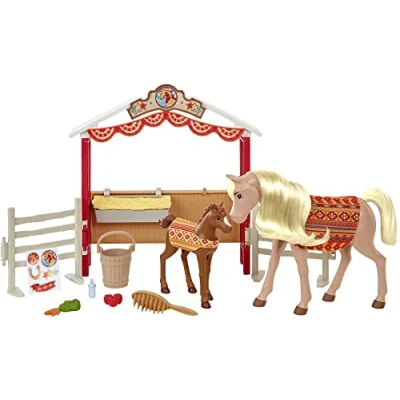 Afbeelding van Mattel Spirit Stallen Sweeties Paarden en Stal