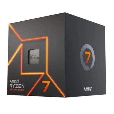 Image de Processeur AMD Ryzen 7 7700 8 Cœurs 40Mo L3 DDR5 PCIe 5.0 Noir