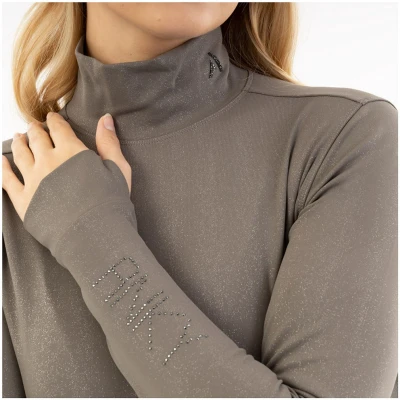 Afbeelding van ANKY Shirt AW25 Mockneck Silver XS Agradi.be