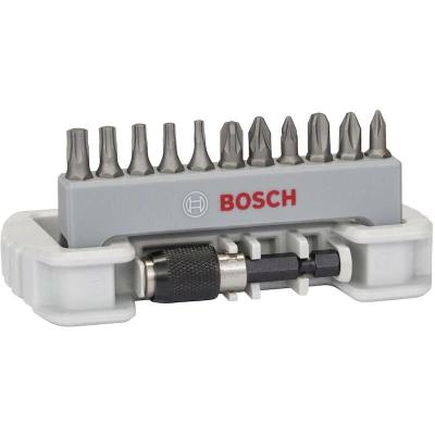 Afbeelding van BOSCH 2607017578 bitset + bithouder 11 delig