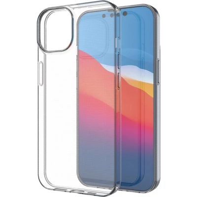 Afbeelding van Casecentive Silicone case iPhone 15 Pro transparant