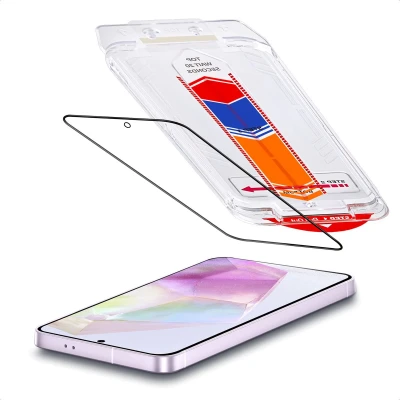 Afbeelding van Accezz Gehard Glas Screenprotector + Applicator voor de Samsung Galaxy A35