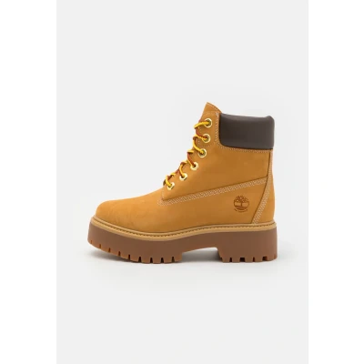 Afbeelding van Timberland Stone Street 6 Snowboots, Dames, Maat: 38.5, Wheat Veloursleer