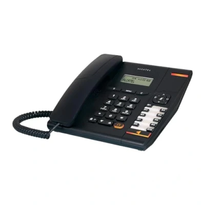 Image de Téléphone filaire noir Alcatel temporis 580