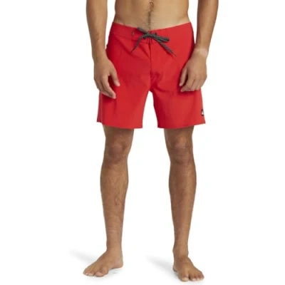 Afbeelding van Quiksilver Surfsilk Kaimana Zwemshorts, Heren, Maat: 38, Red