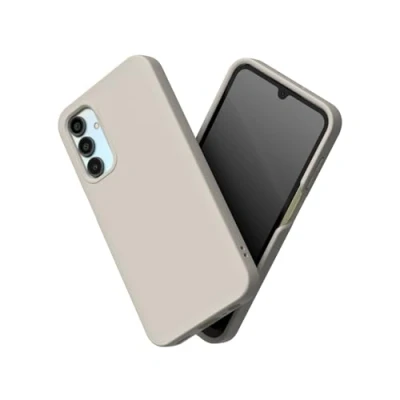 Afbeelding van RHINOSHIELD Hoesje compatibel met [Galaxy A15(5G)] SolidSuit dunne hoes schokabsorberende technologie en premium matte afwerking schelpbeige