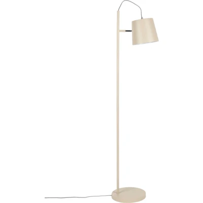Afbeelding van Zuiver Buckle Head Vloerlamp/ Staande lamp Beige