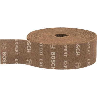 Image de BOSCH 2608901222 Expert N880 rouleau non tissé pour ponçage manuel 100 mm x 10 m grossier A