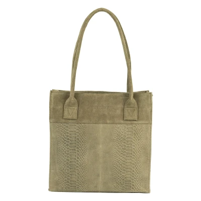 Afbeelding van DSTRCT Portland Road Shopper Small khaki Damestas