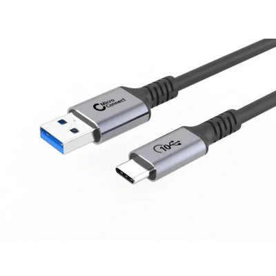Afbeelding van MicroConnect Premium USB C naar A kabel (0.25 m, 3.2 Gen 2),