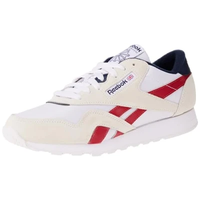 Afbeelding van Reebok Klassieke nylon sneakers voor heren, FTWWHT/FLASRD/VECNAV