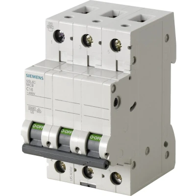 Afbeelding van Zekeringautomaat 3 polig 16 A 400 V Siemens 5SL6316 6