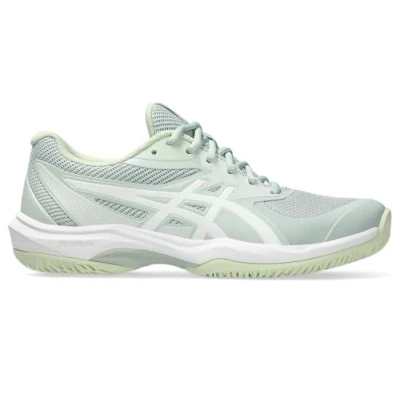 Afbeelding van Asics GAME Tennisschoenen voor alle ondergronden, Dames, Maat: 43.5, Lichen rock/white Textiel/ synthetisch