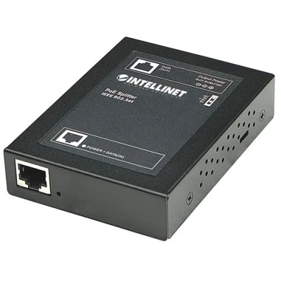 Image de Intellinet Power over Ethernet POE + répartiteur 5 V, 7,5 9 12 V noir