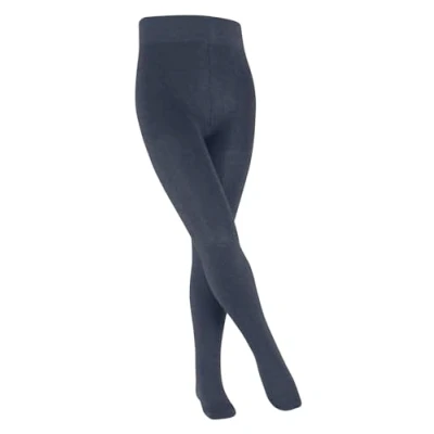 Afbeelding van FALKE Family duurzaam katoen kinderpanty maillot meisjes jongens blauw Maat 122 128