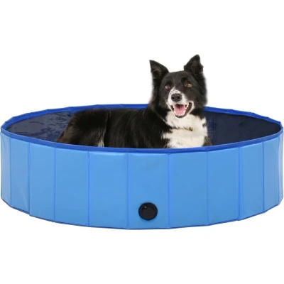 Afbeelding van vidaXL Hondenzwembad inklapbaar 120x30 cm PVC rood