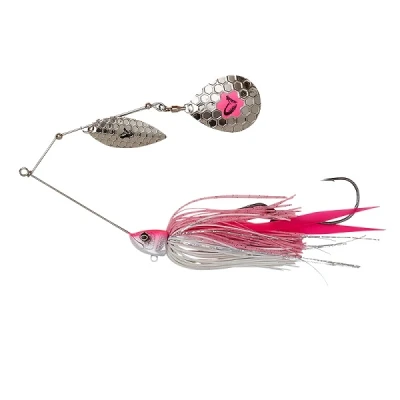 Afbeelding van Savage Gear Da&#039;Bush Spinnerbait 16Cm 32G Sinking Pink Silver