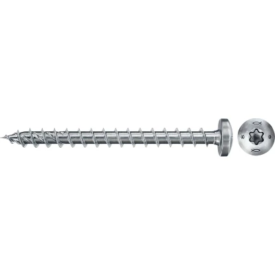 Afbeelding van Fischer Power Fast II 670237 Spaanplaatschroeven 4 mm 30 Binnen T, Interne vertanding, TX, Torx, T profiel Staal Galvanisch verzinkt 200 stuk(s)