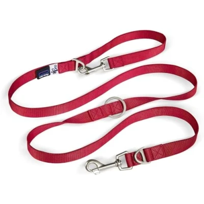 Afbeelding van Curli Hondenlijn Adjust Leash 200 X 2 Cm Nylon Rood