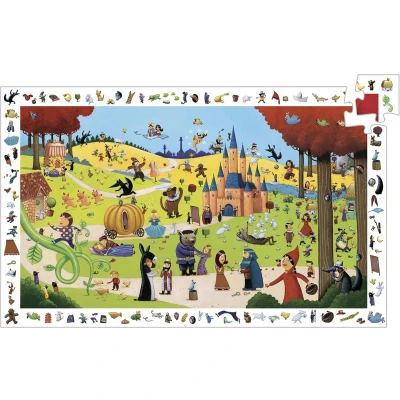 Afbeelding van Djeco puzzel observation de sprookjes (54st)