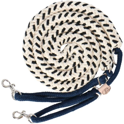 Afbeelding van F.R.A. Longeerhulp Peli Naturel/Zwart/Blauw Shet