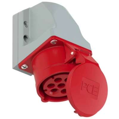 Afbeelding van PCE PC Electric 117 6v CEE wandcontactdoos 16 A 7 polig 400 V 1 stuk(s)