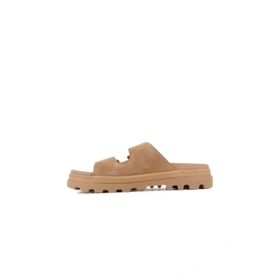 Afbeelding van Palladium Dunelite Riviera SDE Muiltjes, Maat: 39, Dear brown Leer