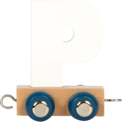 Afbeelding van Small Foot Houten Lettertrein Polar P