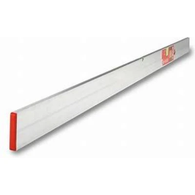 Afbeelding van Strijklat SL2/100, 100cm 2 libellen 100x18mm zilver 02010101