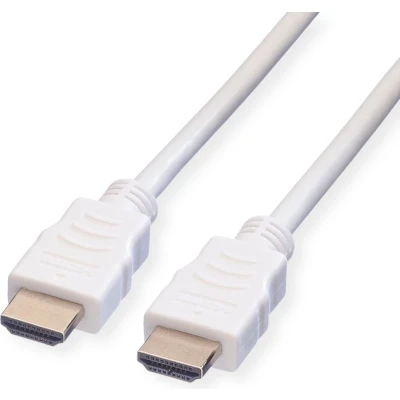 Afbeelding van VALUE HDMI High Speed Cable met Ethernet m M, wit, 5