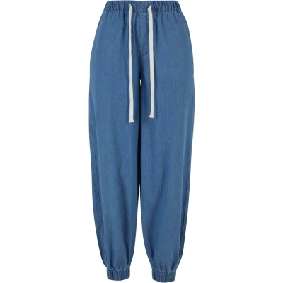 Afbeelding van Urban Classics Jeans Tapered Fit, Dames, Maat: XL, Skyblue washed