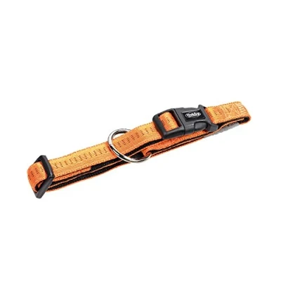 Afbeelding van Nobby halsband soft grip oranje 20 30 cm