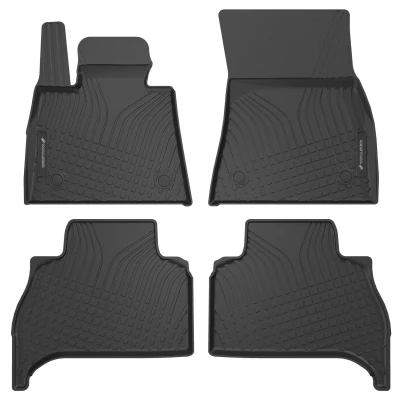 Afbeelding van WALSER 100144 Vloermatset TPE (thermoplastische elastomeer) zwart BMW: X5 (G05) xDrive M 50 d, 40 d Mild Hybrid
