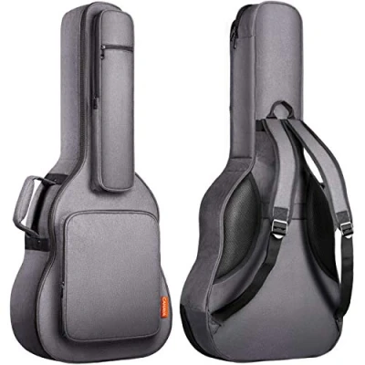 Afbeelding van Gig Bag gitaartas, gevoerde tas, 18 mm, waterdicht, grijs, gitaartas