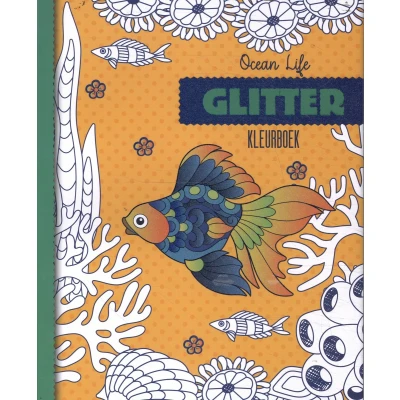 Afbeelding van Kleurboek Interstat Glitter Ocean Life