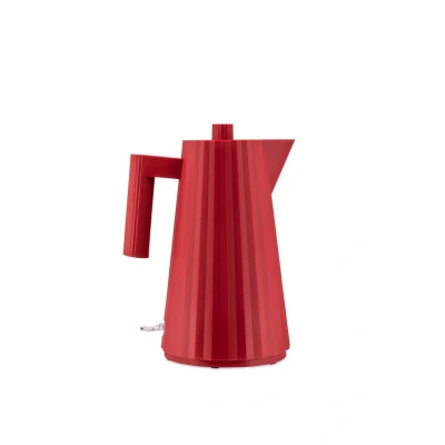 Afbeelding van Alessi Plissé Waterkoker Rood 1,7l