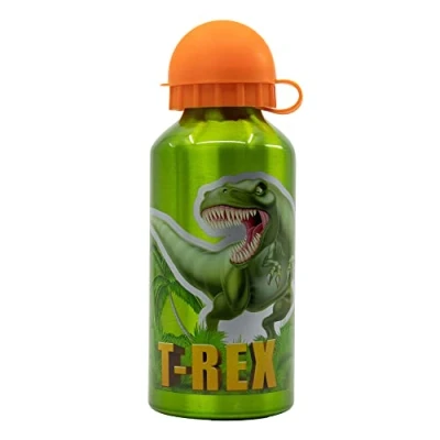 Afbeelding van ALUMINIUM FLES 400 ML DINOSAURUSSEN