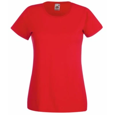 Afbeelding van Fruit of the Loom Valueweight T shirt met korte mouwen voor dames