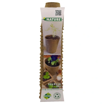 Afbeelding van Biopot d6h6 cm 24x Nature