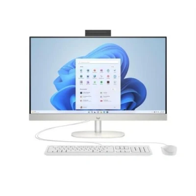 Afbeelding van HP ALL IN ONE 27 CR0008NF Intel i5 1335U 16GO DDR4 512GO SSD FHD IPS WIN11H (Intel Core 1335U, 16 GB, 512 GB, Iris Graphics), PC, Wit
