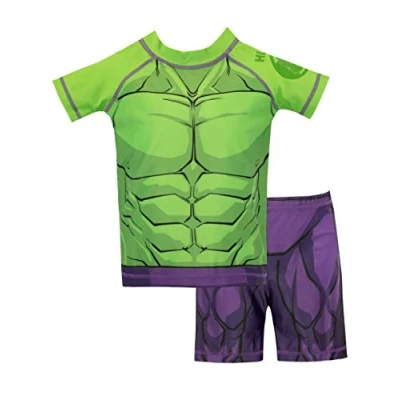Afbeelding van Marvel Tweedelig badpak de ongelooflijke Hulk Jongen, Groen