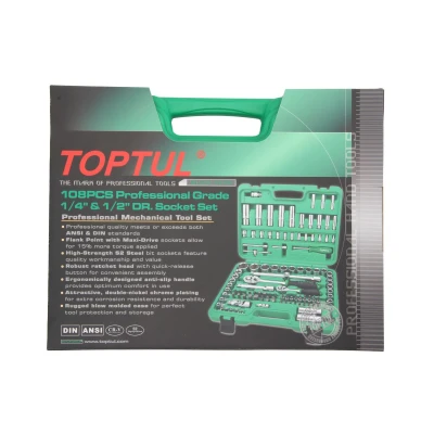Afbeelding van TOPTUL GCAI108R Gereedschapset