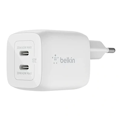 Afbeelding van Belkin Oplader 2 poorten 45W