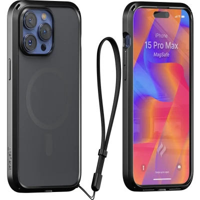 Afbeelding van Catalyst Influence Case with MagSafe iPhone 15 Pro Stealth Black CATDMSPH15BLKMP