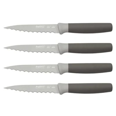 Afbeelding van Steakmes, Set van 4 BergHOFF Leo