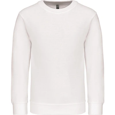 Afbeelding van Kariban Kindersweater ronde hals K475 White