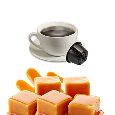 Afbeelding van 16 capsules cappuccino karamel compatibel met Nescafé Dolce Gusto oplosbare drank koffiezetapparaat