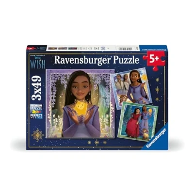 Afbeelding van Ravensburger puzzel Disney Wish Legpuzzel 3x49 stukjes