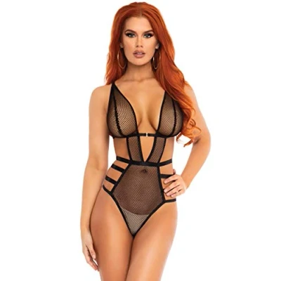 Afbeelding van Leg Avenue Body van netstof, 1 stuk