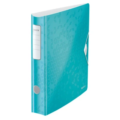 Image de Leitz 1107 Active WOW classeur A4 50 mm bleu glacier métallisé